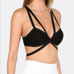 Cutout Strappy Back Lingerie